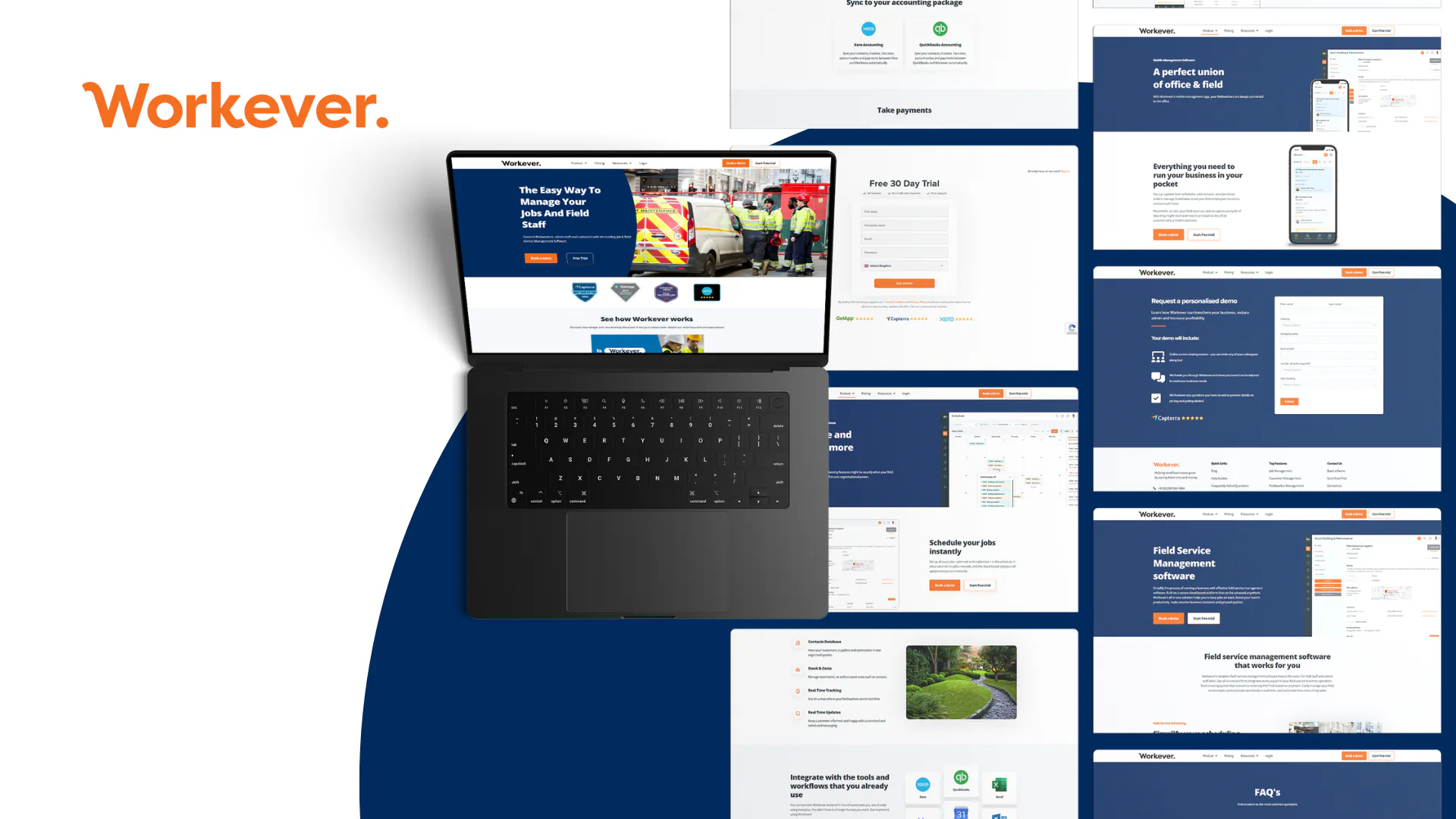 Workever – WordPress/Elementor Field Service Software Website — screenshot 2