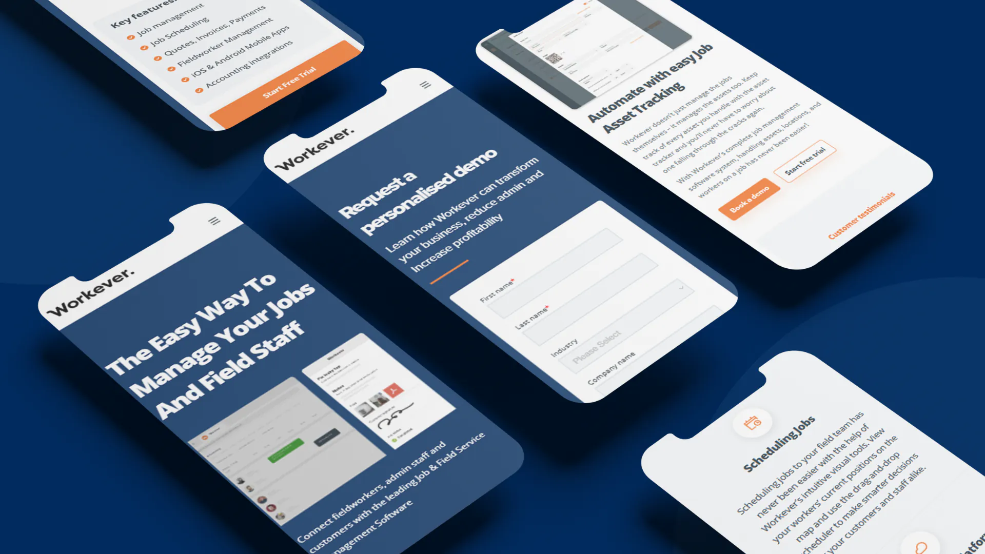 Workever – WordPress/Elementor Field Service Software Website — screenshot 5