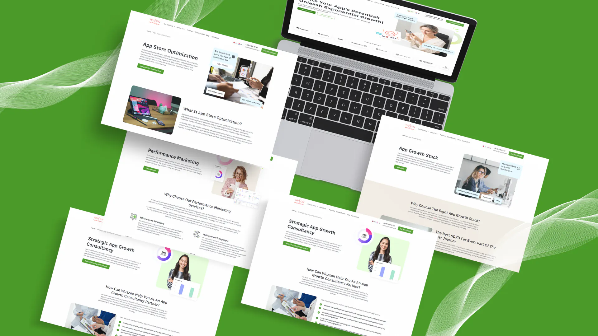 Wuzzon – WordPress/Elementor App Marketing Website — screenshot 3