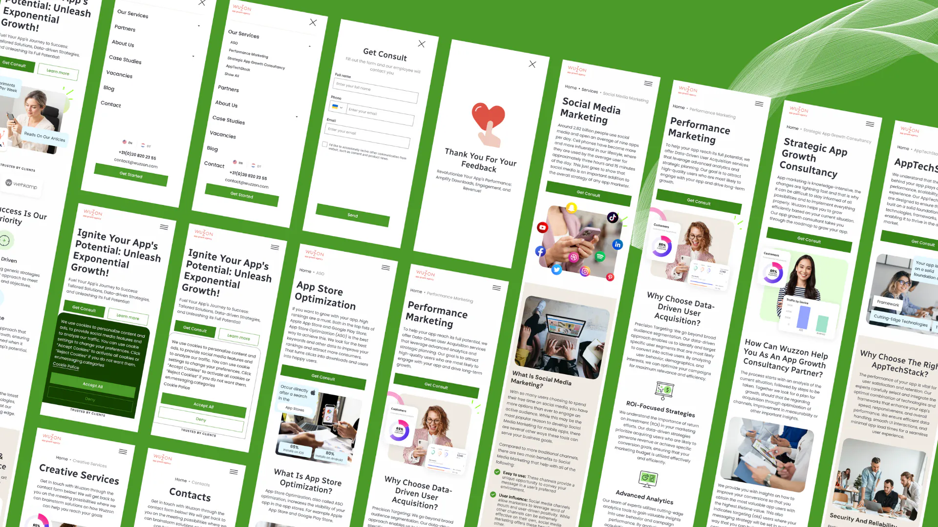 Wuzzon – WordPress/Elementor App Marketing Website — screenshot 6