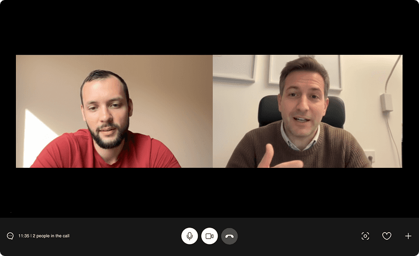 Digital marketing consulting strategy session for a local service business