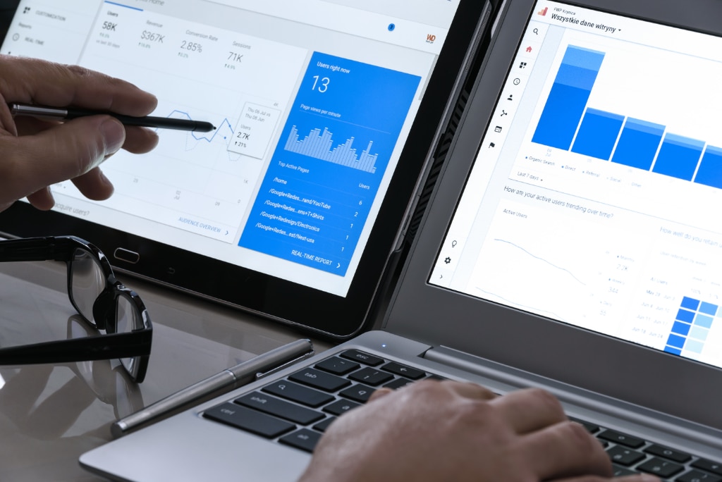 Google search results and local SEO visibility for home service businesses