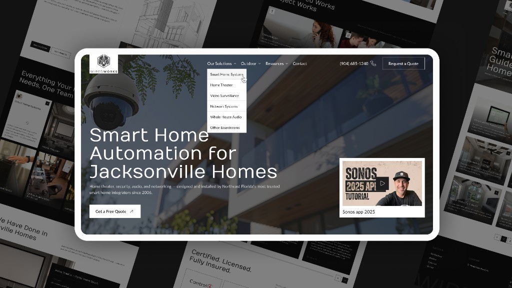 Website design